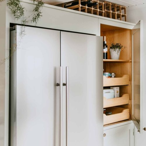 Green Scandinavian Shaker Kitchen